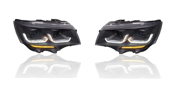 Projector headlights suitable for VW Transporter T6.1 from 2019 onwards