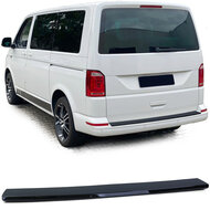 Beschermlijst achter bumper glanzend zwart passend voor VW Transporter T5, T6 en T6.1