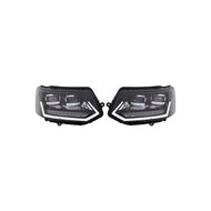 Full LED koplampen passend voor VW Transporter T5 model 2009 - 2015 T6.1 look