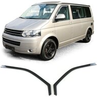 Climair Zijwindschermen Dark passend voor Volkswagen Transporter T5 2003-2015 en T6 2015 - 2022 