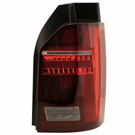 LED Achterlichten passend voor Volkswagen Transporter T6 2015-2020 (met achterklep) - Rood/Smoke - incl. Dynamic Running Light